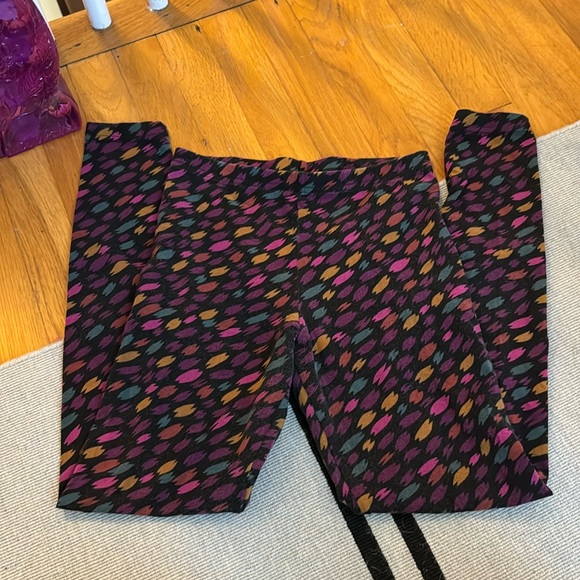 American Apparel Colorful Leggings Size Small - Picture 1 of 3